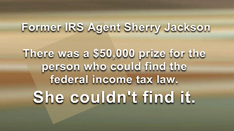 Former IRS Agent Sherry Jackson