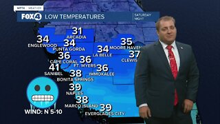 FORECAST: Cold weather continues as Santa arrives