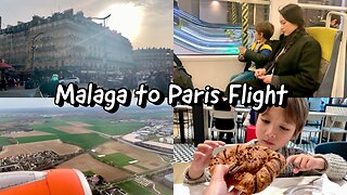 Malaga to Paris Flight
