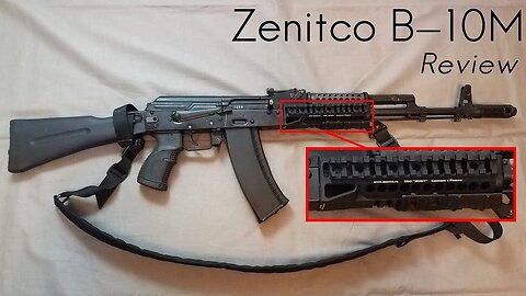 Zenitco B-10M AK Railed Hanguard Review