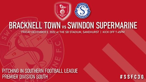 SLPS | Bracknell Town 4 Swindon Supermarine 2