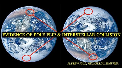 When the Poles Flipped from an Interstellar Collision. Andrew Hall, Mechanical Engineer