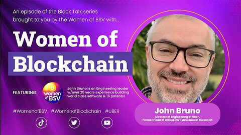 Blocktalks with John Bruno Director of Engineering at Uber talks Data Centres and AI