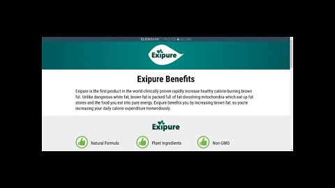 Benefits of Exipure