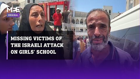 Families search for victims of the Israeli air strikes on a girls’ school that killed 30 | A-Dream ✅