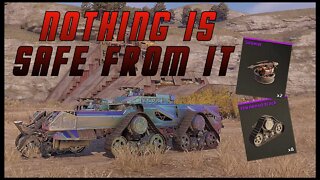 Hardened tracks with skinner can tow ANYTHING | Crossout