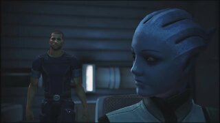 Liara Conversation (Attraction to Shepard) | Mass Effect: Legendary Edition 4K Clips