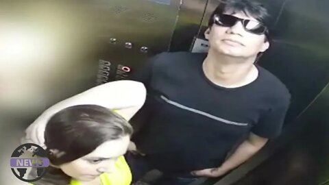 vítima de feminicídio e namorado em elevador antes de crime { VÍDEO ANTES DO CRIME }