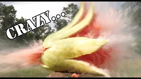 25-45 Sharps vs Watermelon Test! The BEST watermelon explosions to date!