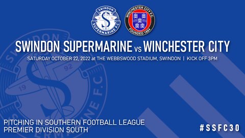 SLPS | Swindon Supermarine 1 Winchester City 2