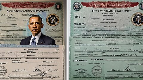 Forensics Comparison of Barack Obama Birth Certificate Forgeries