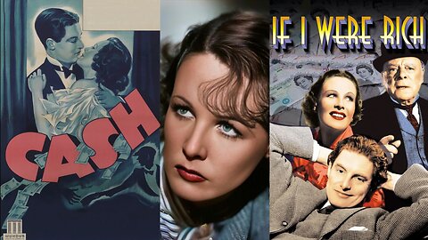 CASH aka If I Were Rich (NineteenThirtyFour) Robert Donat, Wendy Barrie, Edmund Gwenn | Comedy | B&W