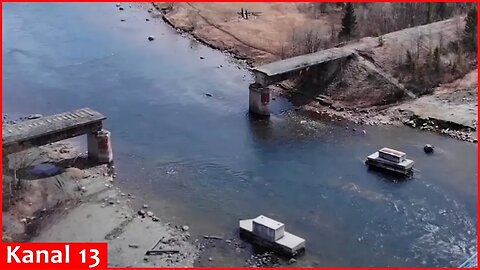 60-ton bridge stolen in Russia, “gigantic Soviet-era construction” disappeared from Ryazan Region