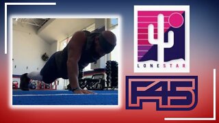 F45 TRAINING VLOG: LONE STAR WORKOUT | Strength