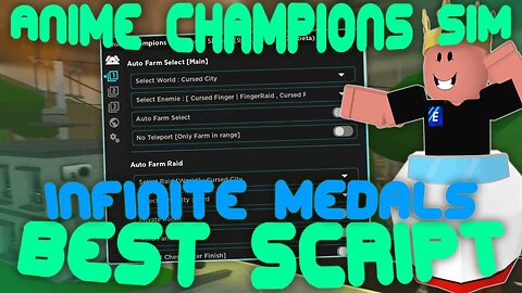 (2023 Pastebin) The *BEST* Anime Champions Simulator Script! Farm Medals, INF Coins, and More!