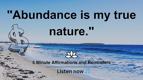 💲Affirmations for Abundance