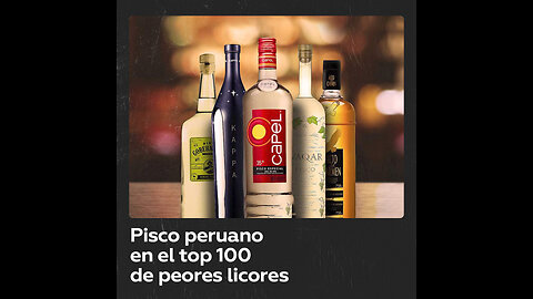 El pisco peruano en el 'ranking' de las peores bebidas alcohólicas, según Taste Atlas