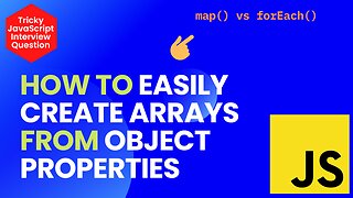A Step-by-Step Guide to Creating Arrays from Object Properties in JavaScript