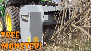 UNLEASH THE FURY! Brush Mulcher in Action!