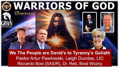 WARRIORS OF GOD Roundtable: Pastor Artur Pawlowski, Leigh Dundas, Riccardo Bosi, Dr. Reb, Brad Wozny