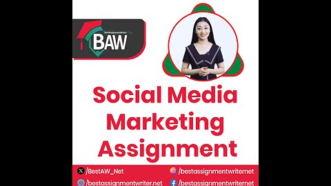 Social Media Marketing Assignment Help | bestassignmentwriter.net