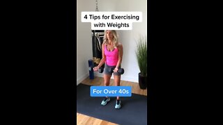 Over 40s Before You Exercise With Weights - Watch This!
