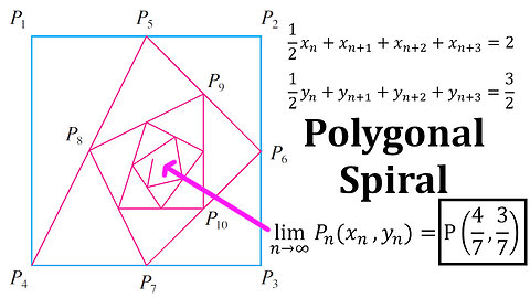 Problems Plus 18: Finding the Center of a Polygonal Spiral