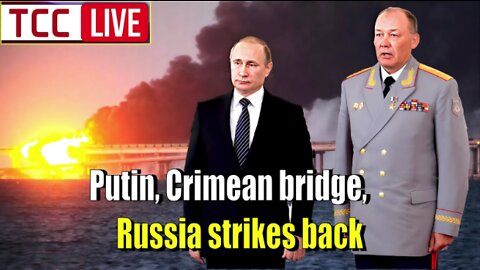 Putin Condemns Crimean Bridge Bombing, Russia Strikes Back At Ukraine, Media Hypocrisy