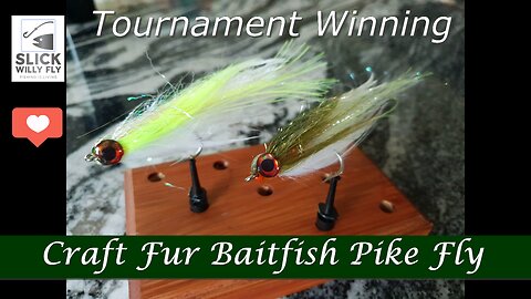 Craft Fur Pike Baitfish Fly