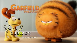Garfield: Fora de Casa | Trailer oficial 2 | Dublado | 2024