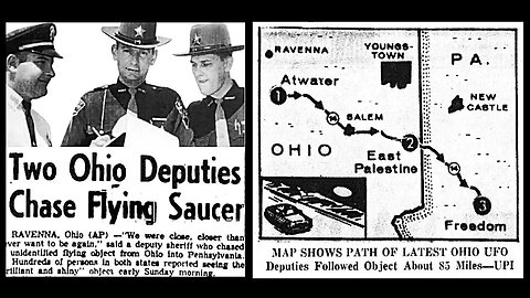 85-mile UFO chase discussed by witness Deputy Sheriff Dale Spaur, 1966 ~ introduced by Richard Hall