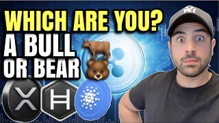 💸 WHICH ARE YOU A BULL OR BEAR | XRP RIPPLE, XLM, HBAR, ADA BUYS NOW | CRYPTO (COTPS) PROFIT UPDATE