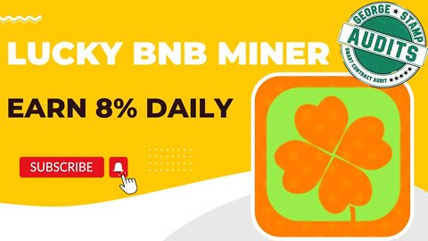 Lucky BNB Miner | Earn 8% BNB Daily | Who Is Lucky Winner?