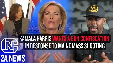 Kamala Harris Wants A Gun Confiscation In Response To Maine Mass Shooting