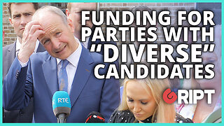 Martin asked about government funding for "diverse" candidates