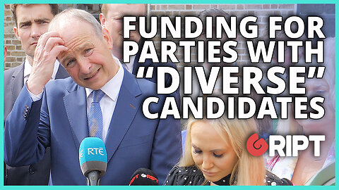 Martin asked about government funding for "diverse" candidates