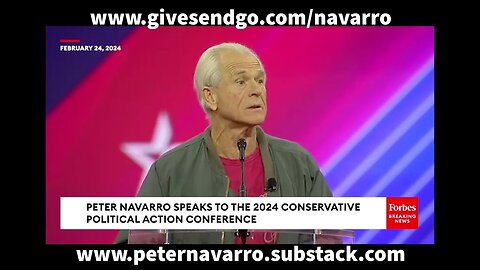 Peter Navarro | Peter Navarro's Dire Warning About Donald Trump As He Heads For Prison