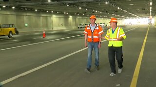 Central 70's new tunnel, smoother drive for eastbound drivers