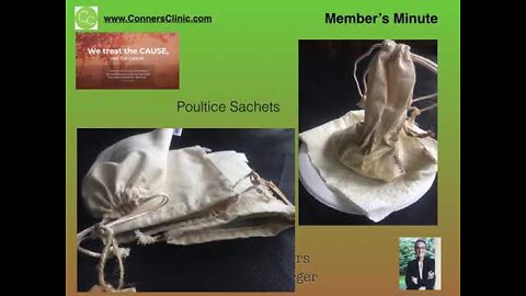 Member's Minute #7 - Cancer Poultice Sachets | Dr. Kevin Conners - Conners Clinic