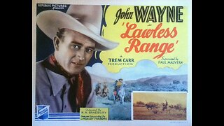 Lawless Range (1935) W/ John Wayne