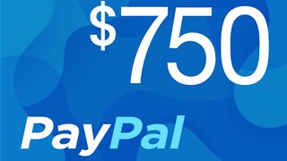 Grab $750 PayPal Gift Card