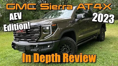 2023 GMC Sierra 1500 AT4X AEV Edition: Start Up, Test Drive & In Depth Review