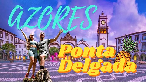 AZORES ISLANDS VLOG EPISODE 1 - Ponta Delgada at Sao Miguel in Portugal [4K] 2023