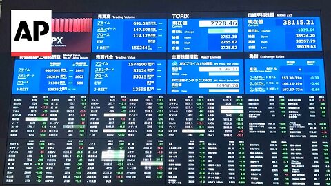 Asian shares plunge following Wall Street nose-dive| U.S. NEWS ✅