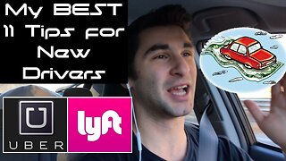 My 11 BEST Beginners Tips for the Uber Driver & Lyft Driver