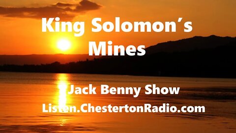 King Solomon's Mines - Jack Benny Show