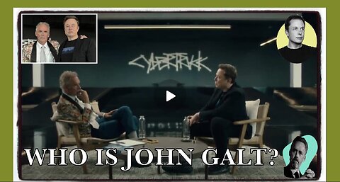 Elon Musk SITS DOWN W/ DR Jordan Peterson. A CONVERSATION FOR ALL OF HUMANITY. TY JGANON, SGANON