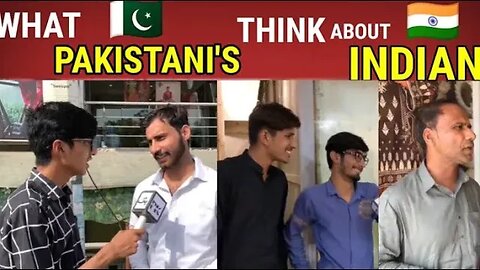 What Pakistani's 🇵🇰Think About India🇮🇳| public reaction | Shocking Answers | Pak Times