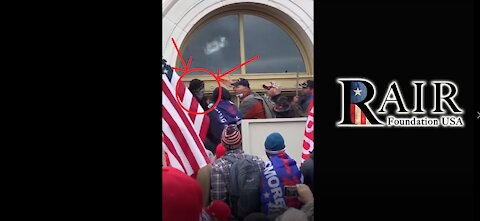 Patriots Stop Antifa from Breaking Windows at the Capitol Building (Proof)