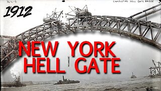 When New York's Most Dangerous Waterway was Bridged (The History of Hell Gate Bridge)